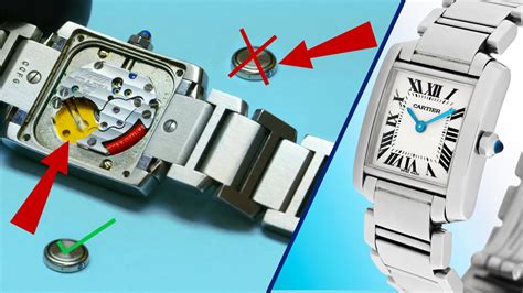 cartier watch battery repair